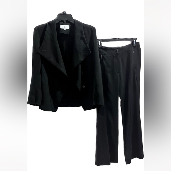 Irene Van Ryb Designer Black Pant Size 2/EU 36 - Picture 2 of 12